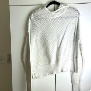 Cream knitted hoody